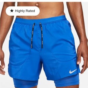 Nike Dri-Flex 2-1 Running Short 5in Inseam Size S